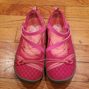 Sport Pink Mary Jane Shoes